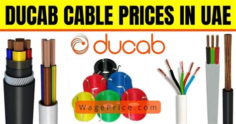 ducab cable price list.